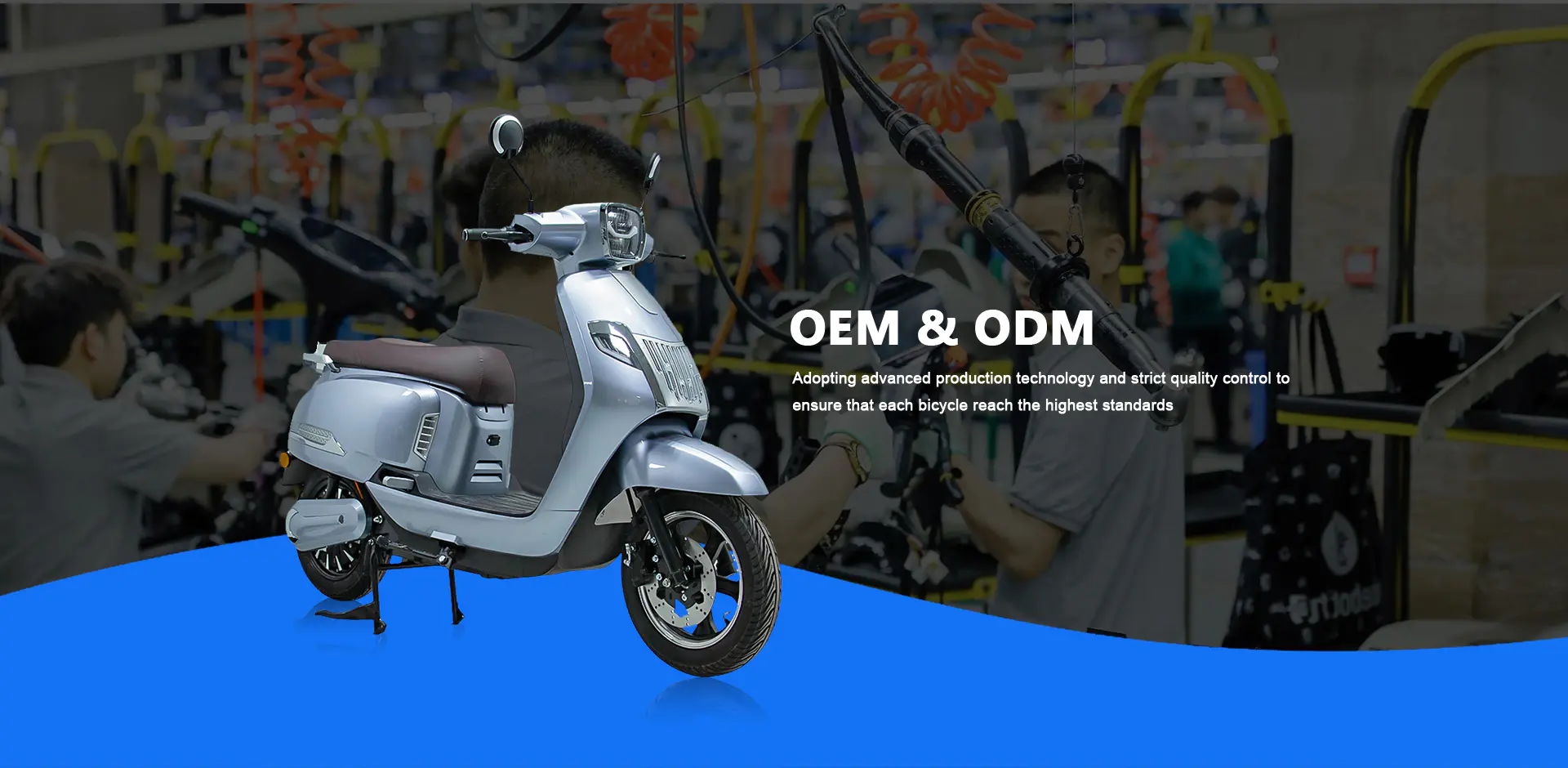 လျှပ်စစ် Scooter ထုတ်လုပ်သူ